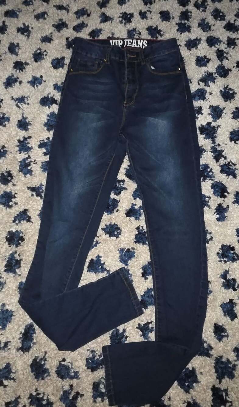 VIP Jeans Women's Dark Wash Stretch Skinny Jeans Size 5/6 Style 1-7315BK-5